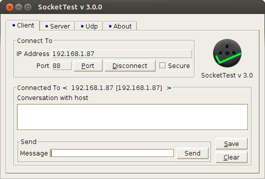 Как пишется коннект. SOCKETTEST как использовать. Esp8266 udp Server example.
